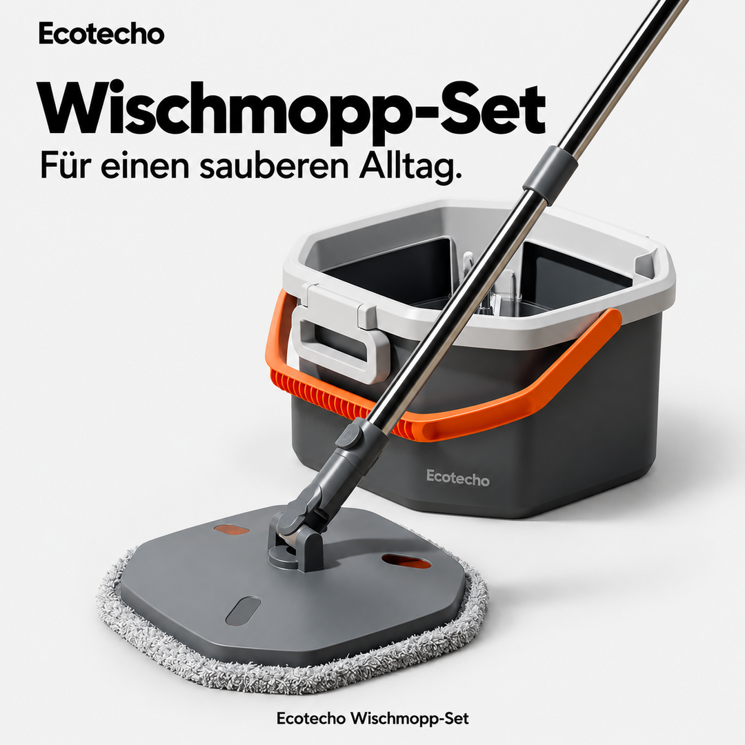 Ecotecho-Wischmopp-Set