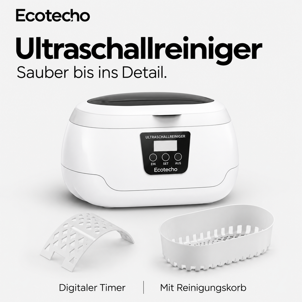 Ecotecho-Ultraschallreiniger