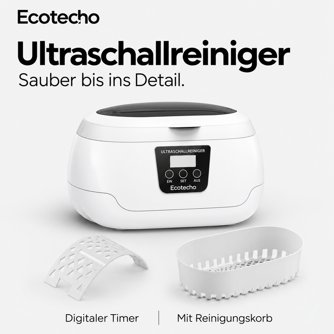 Ecotecho-Ultraschallreiniger