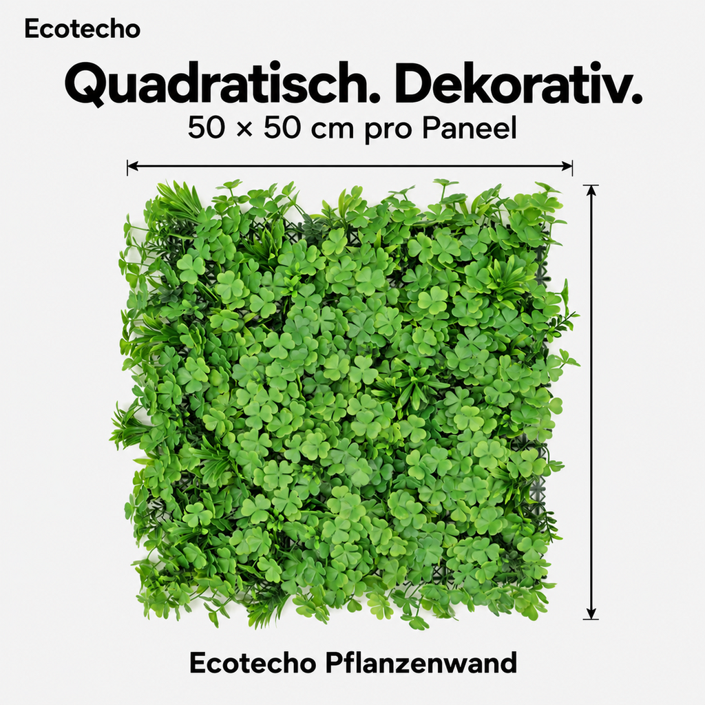 Ecotecho-Pflanzenwand