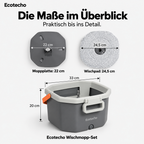 Ecotecho-Wischmopp-Set