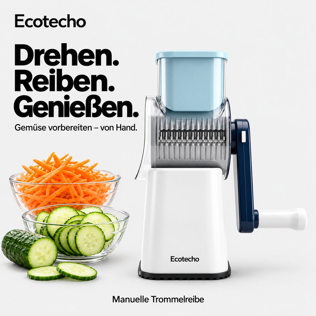 Ecotecho-Trommelreibe