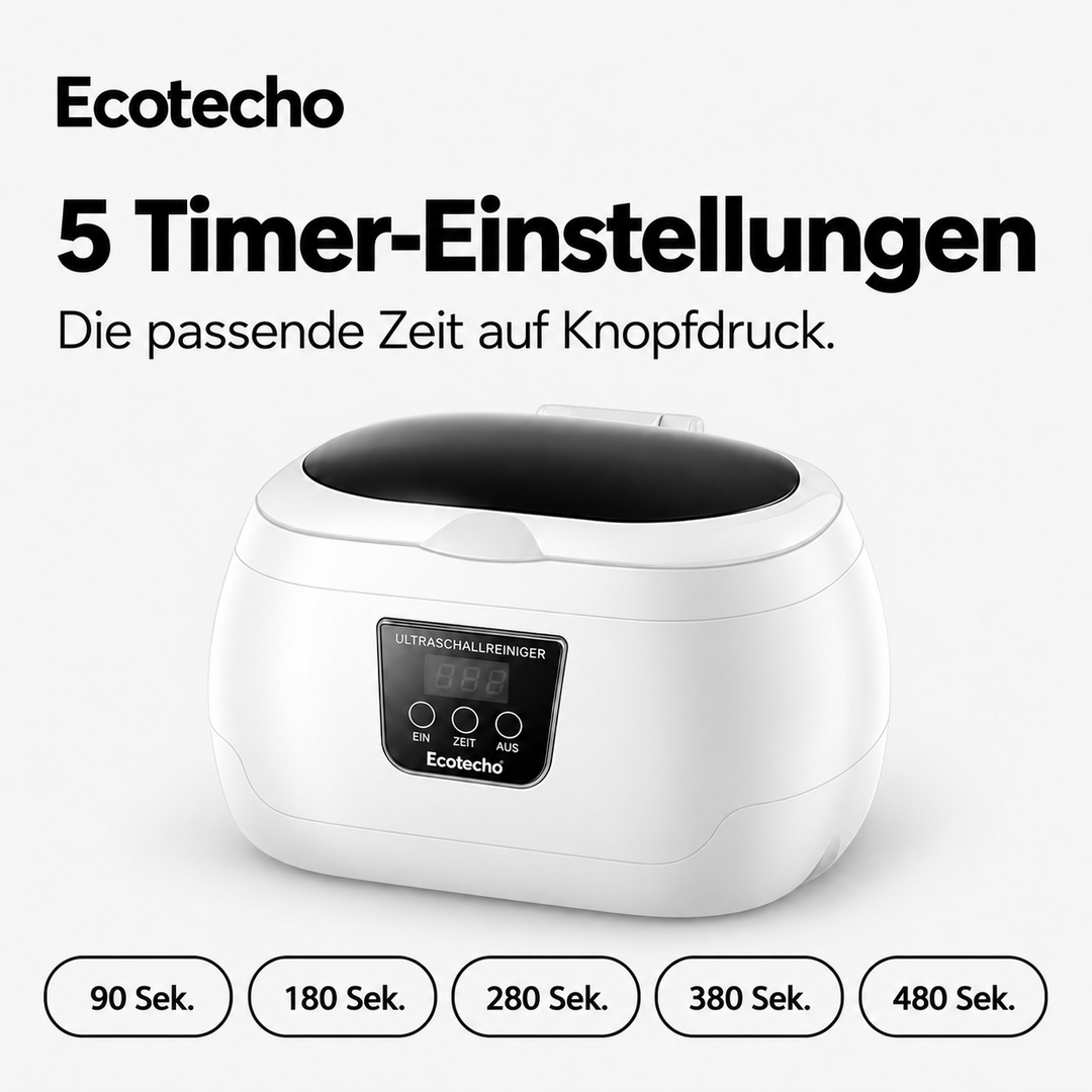 Ecotecho-Ultraschallreiniger