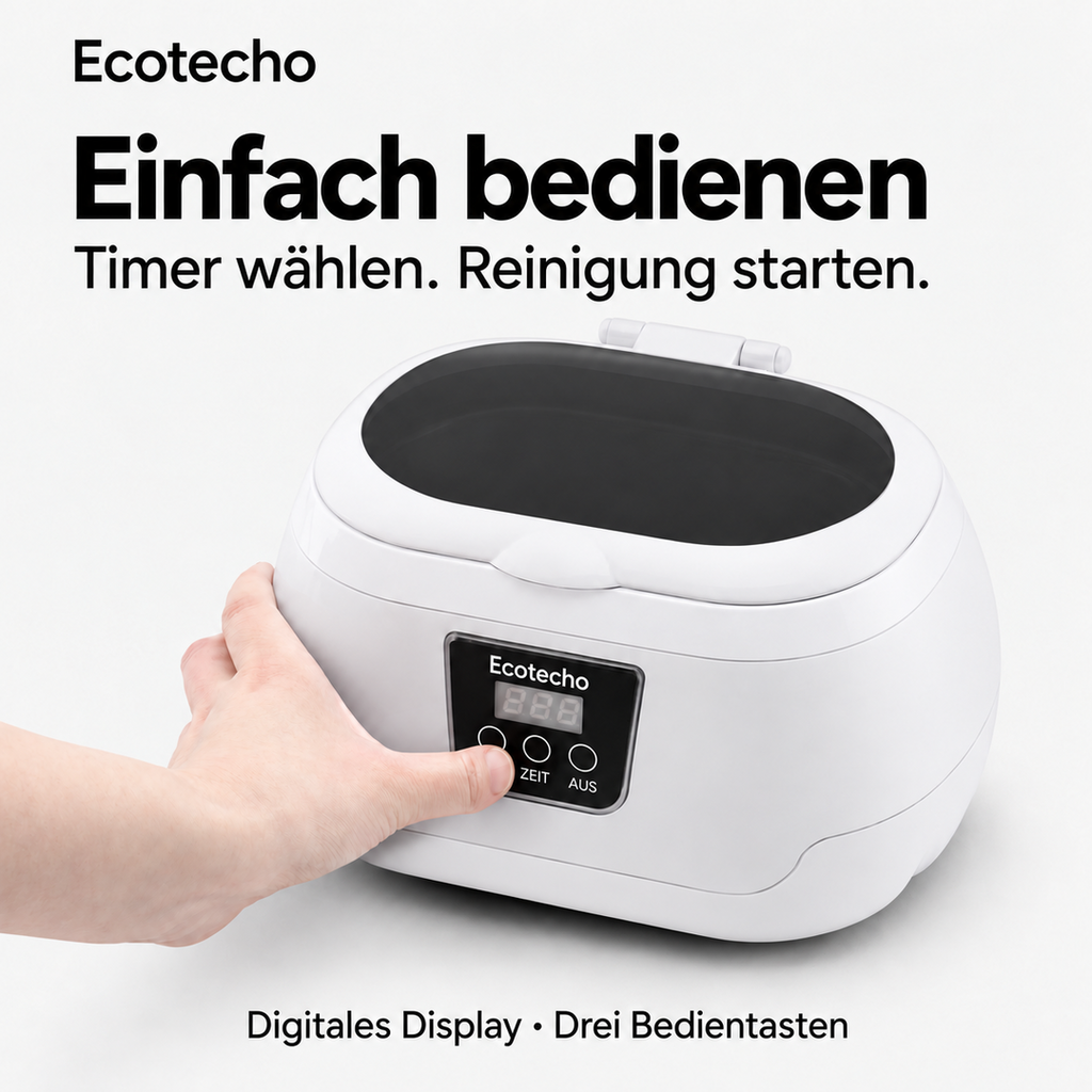 Ecotecho-Ultraschallreiniger