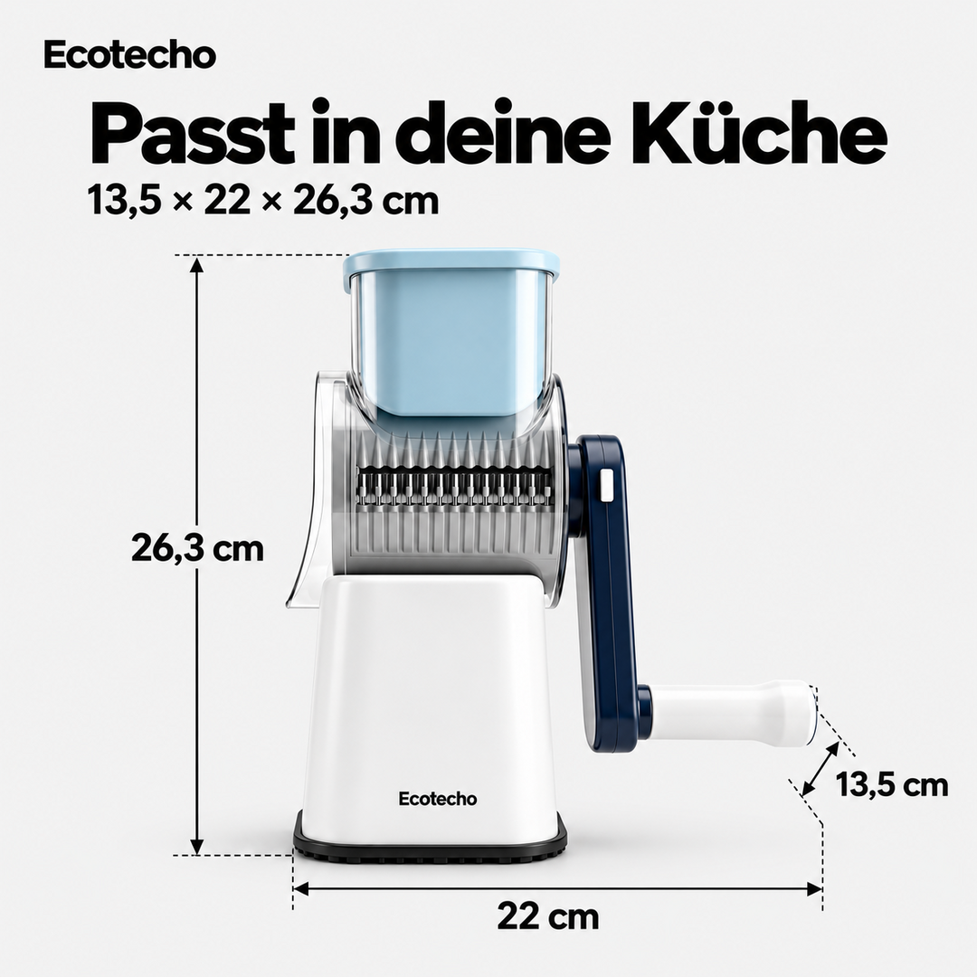 Ecotecho-Trommelreibe