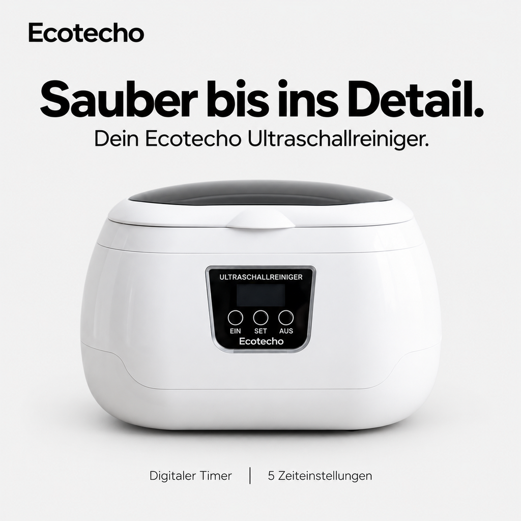Ecotecho-Ultraschallreiniger