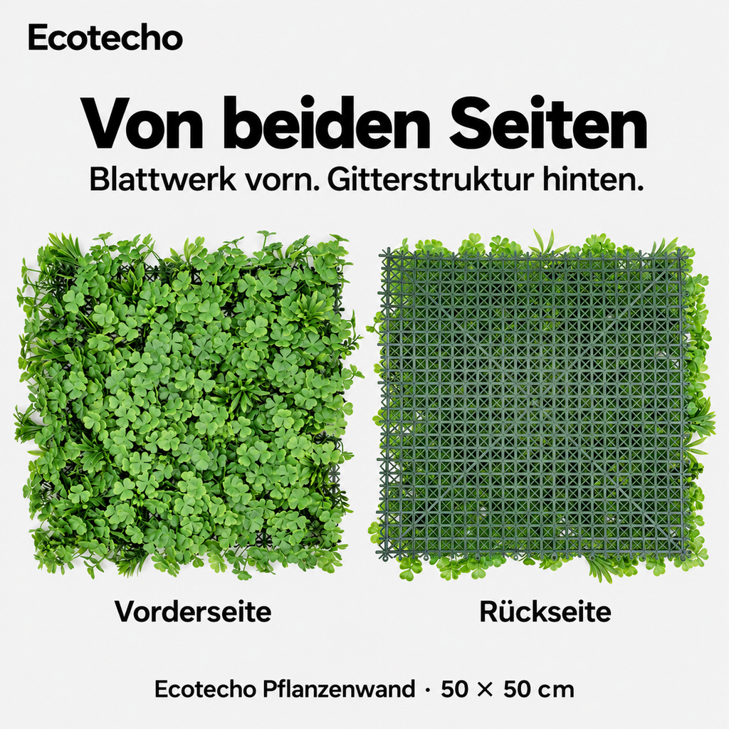 Ecotecho-Pflanzenwand